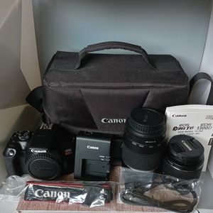 Canon Bundle Rebel T6 18MP DSLR Wi-fi Camera